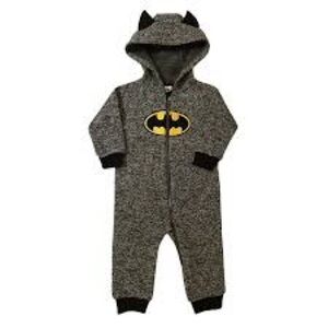 Toddler Batman Hooded Onesie - 18-24months